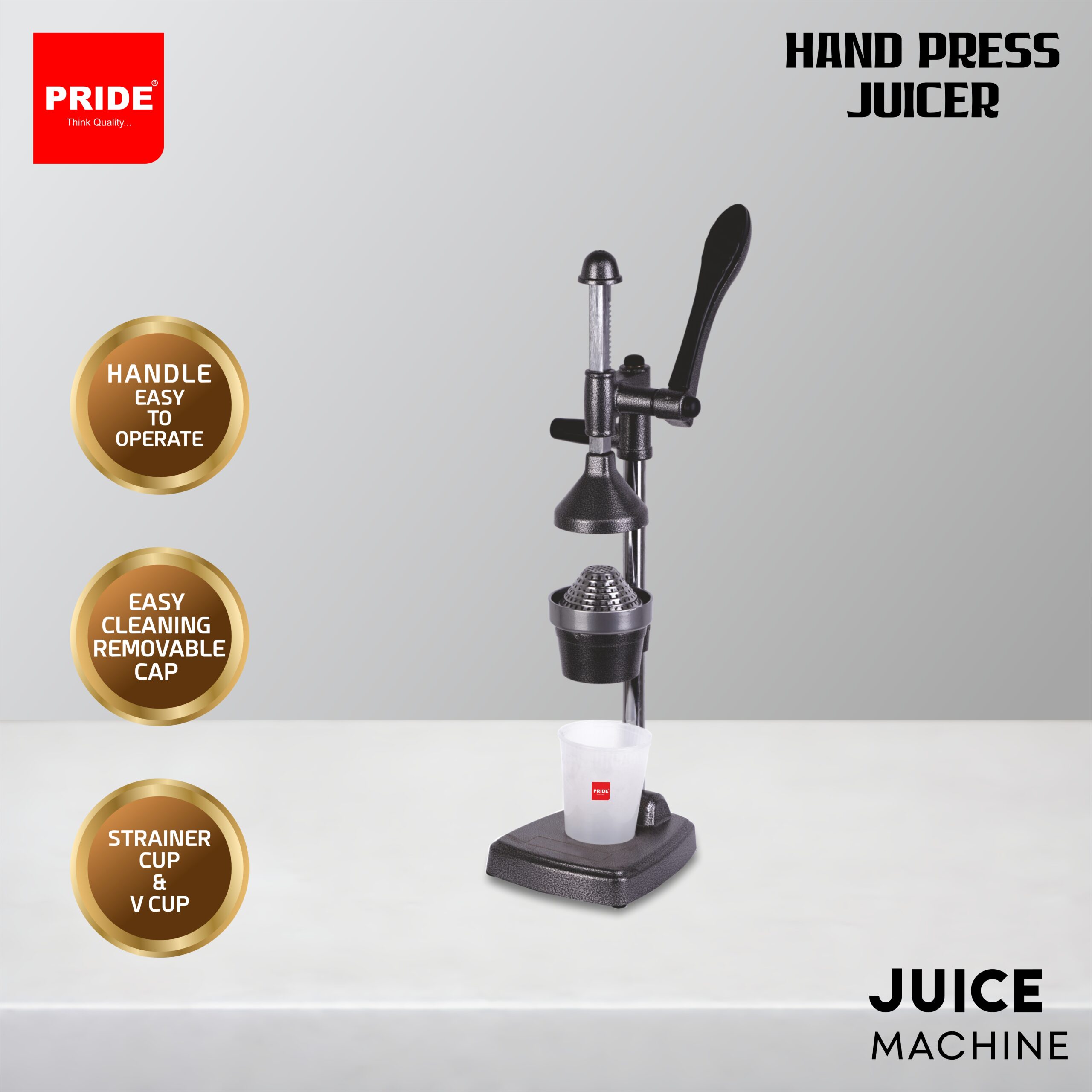 PRIDE HAND PRESS JUICER