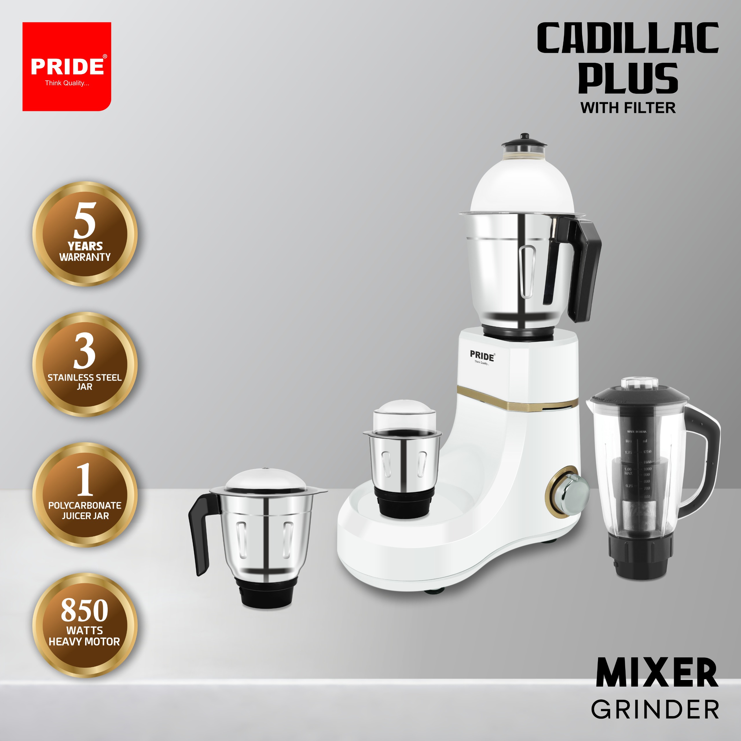 PRIDE CADILLAC PLUS 800 W