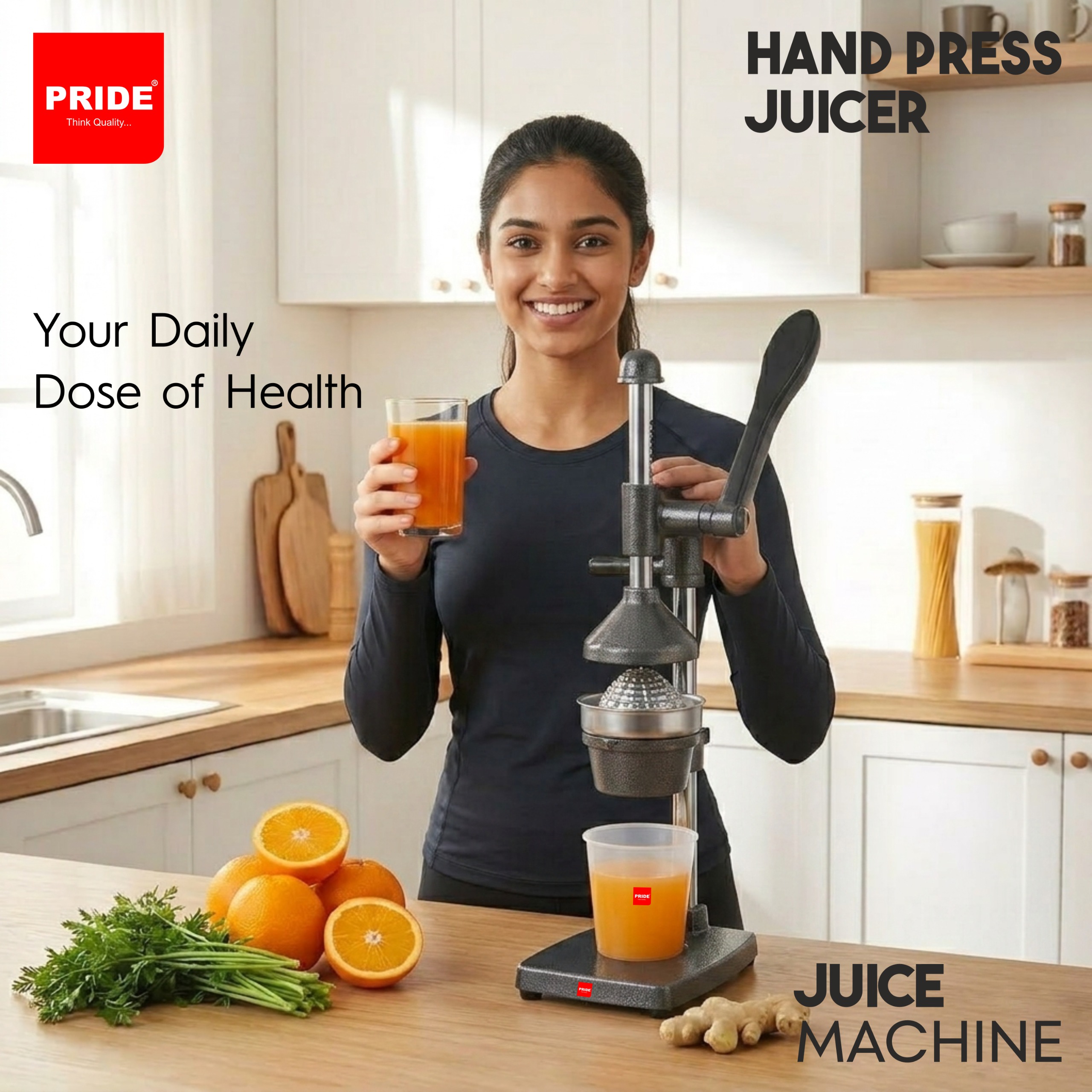 PRIDE HAND PRESS JUICER