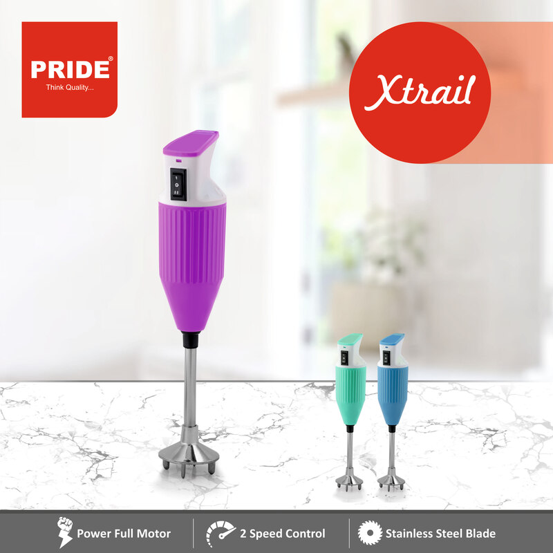 PRIDE XTRAIL HAND BLENDER 250 W