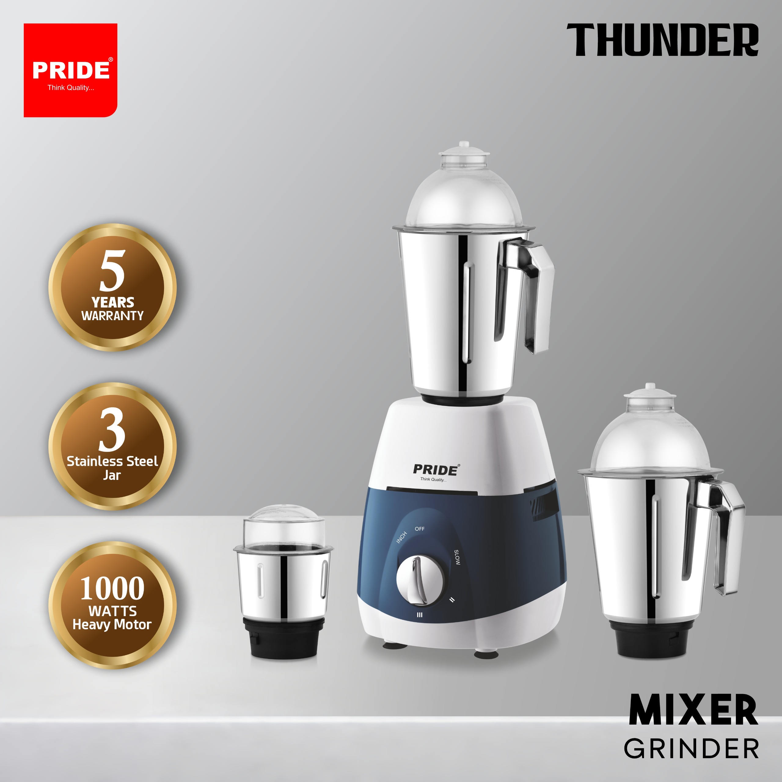 PRIDE THUNDER 1000 W