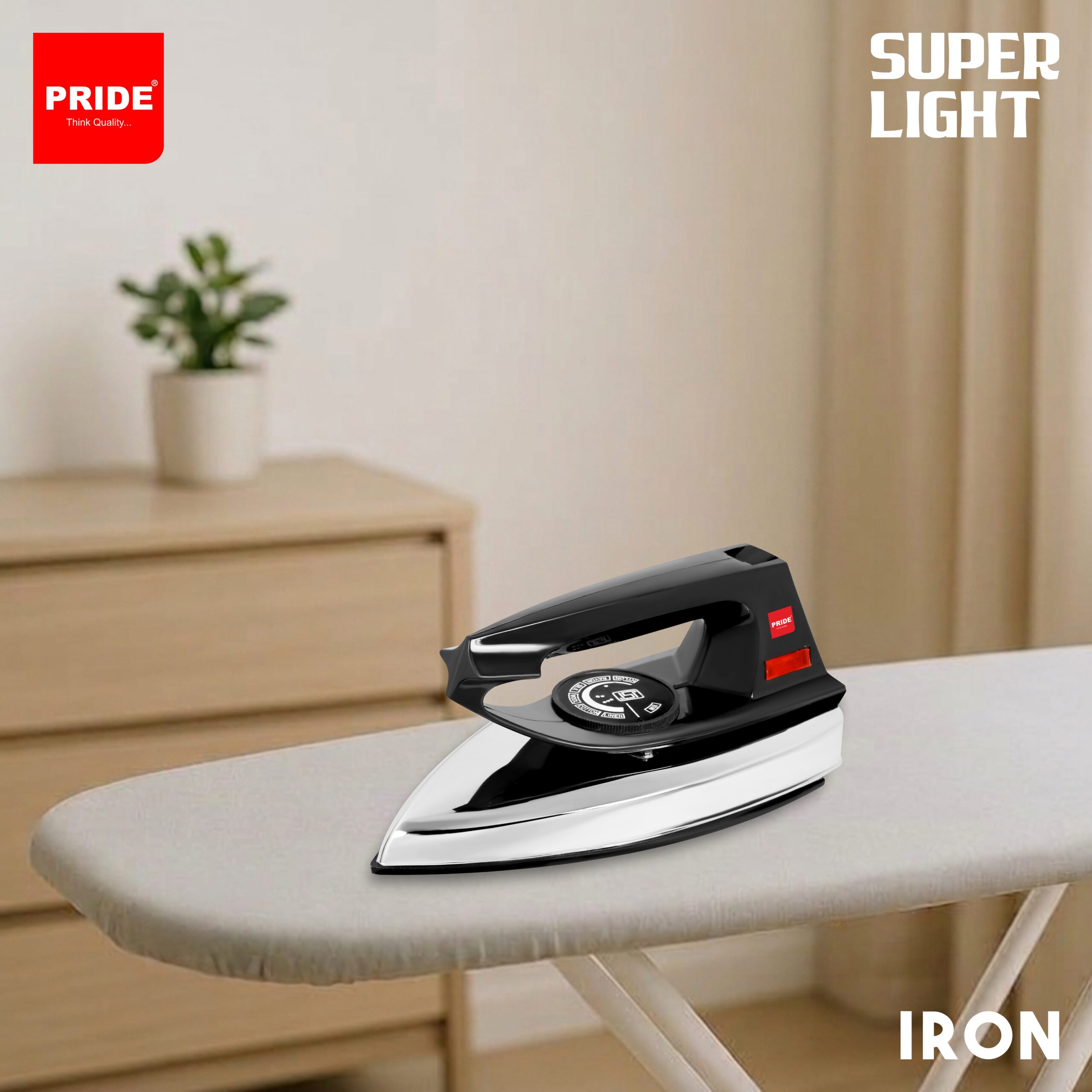 PRIDE SUPER LIGHT ELECTRIC IRON 750 W