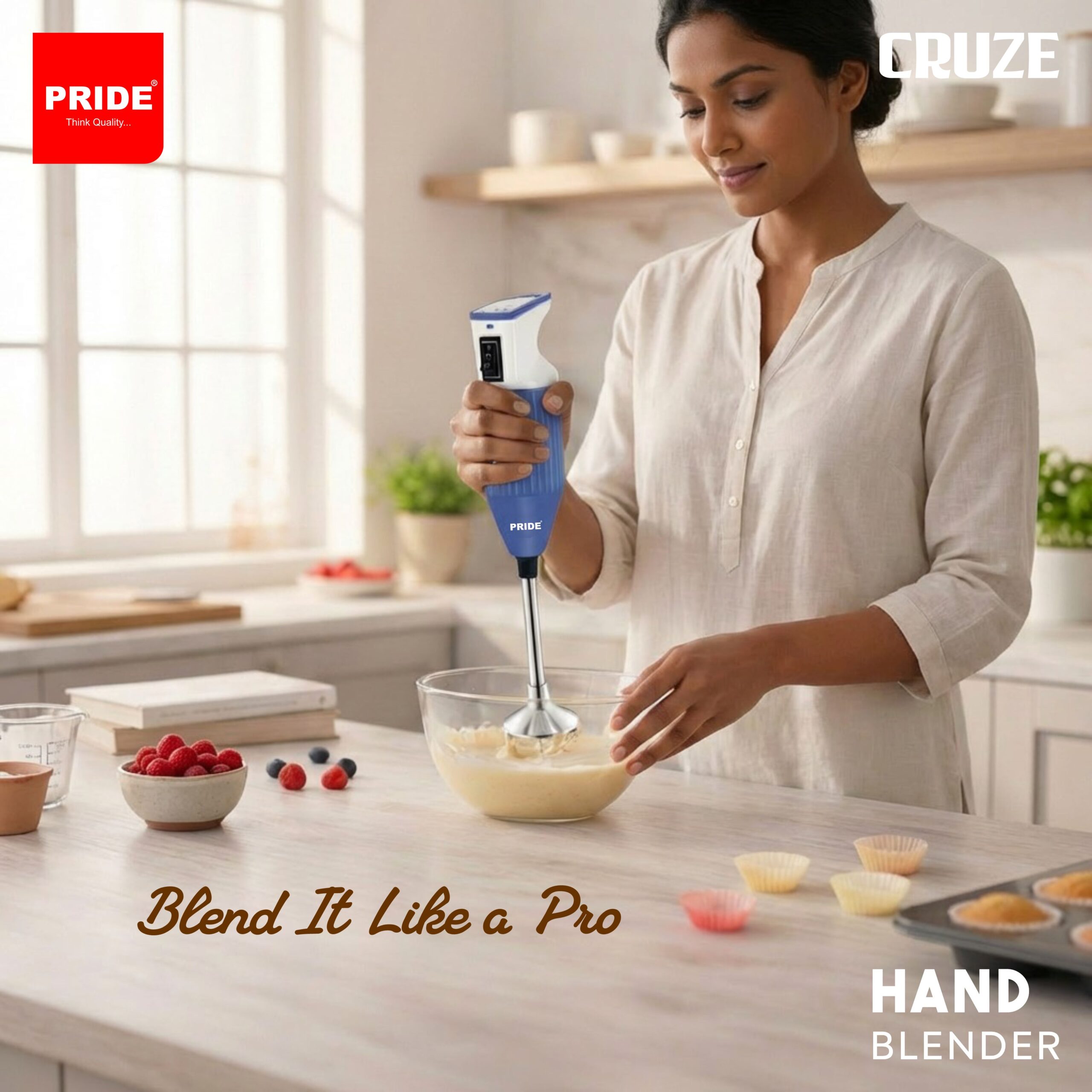 PRIDE CRUZE HAND BLENDER 180 W