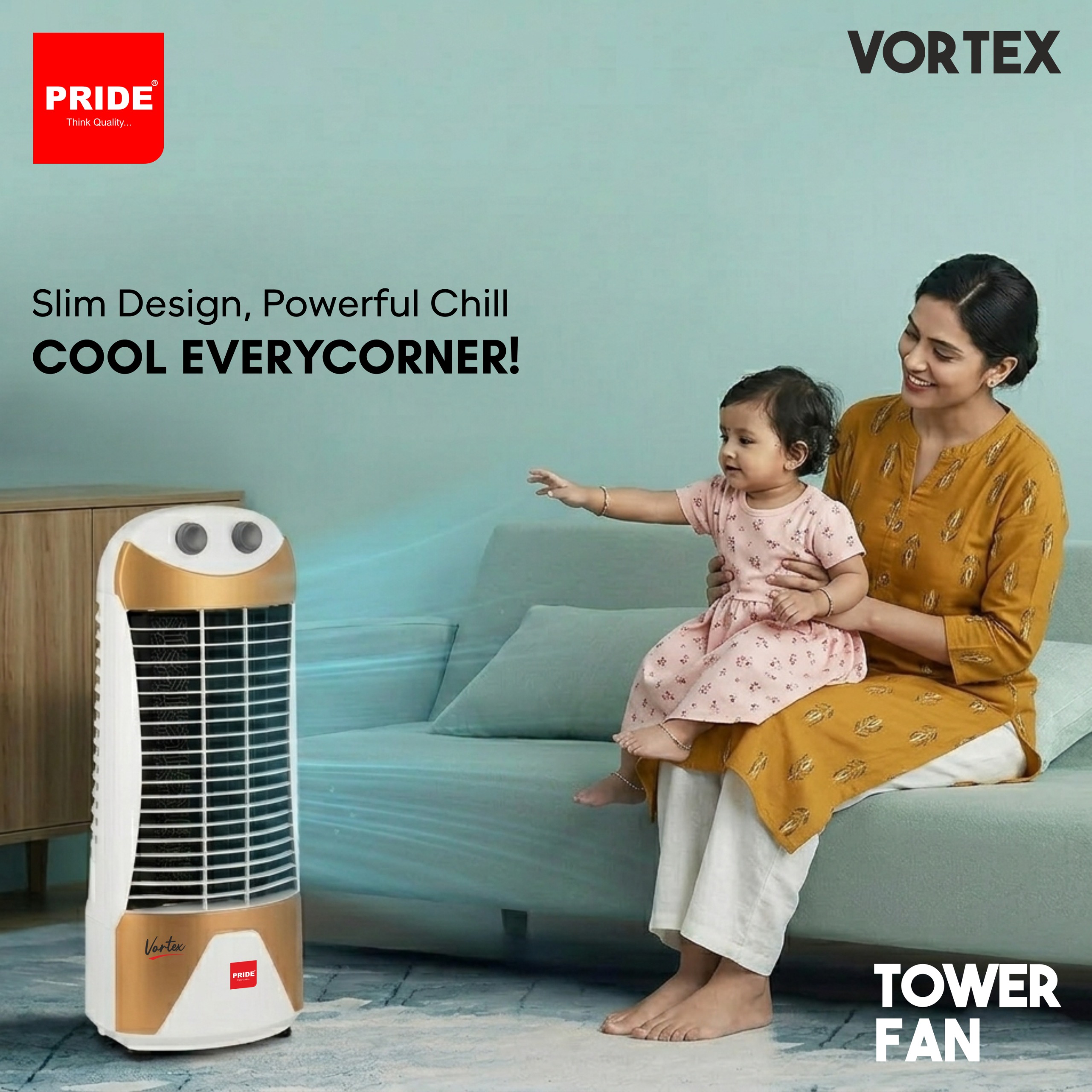 PRIDE VORTEX AIR COOLER