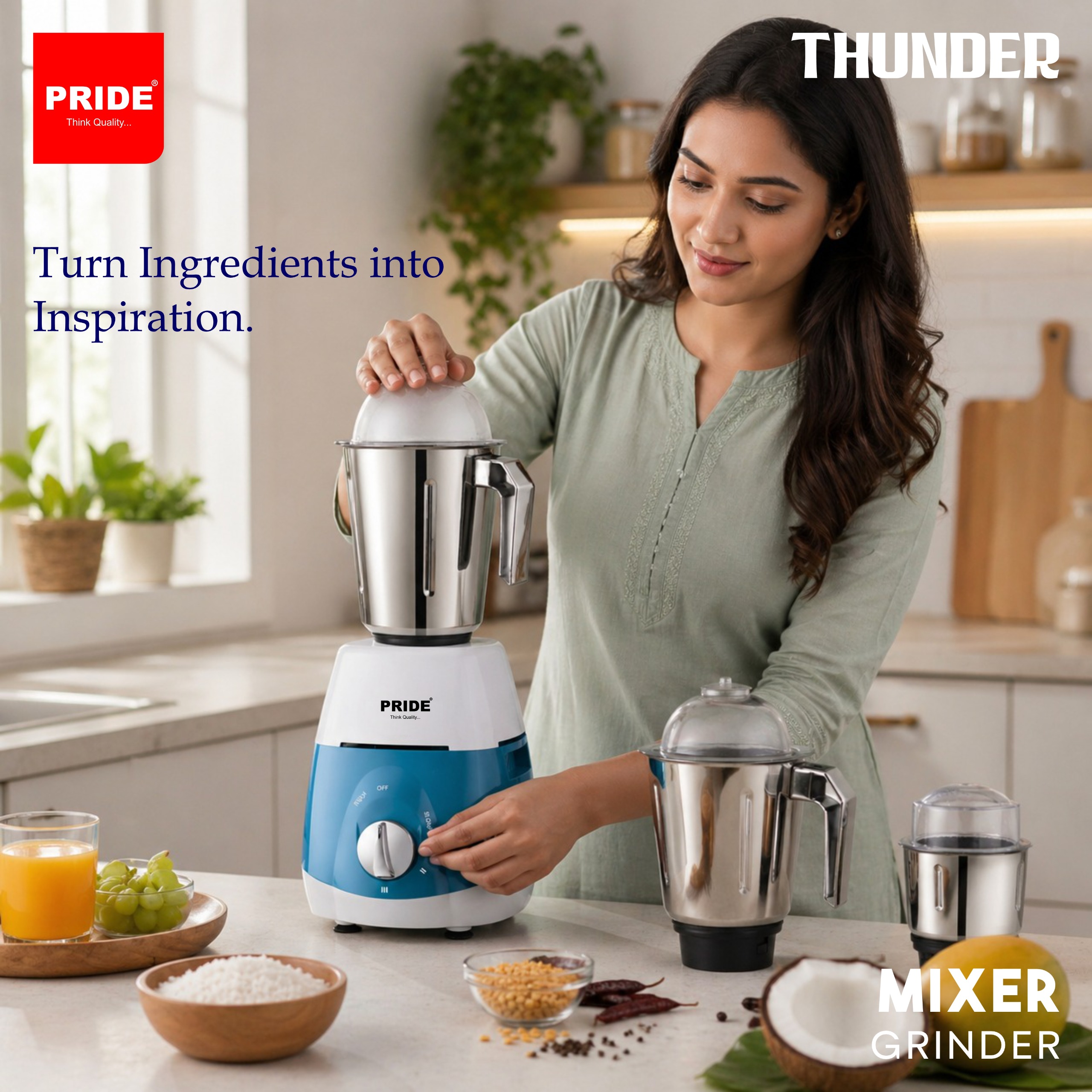 PRIDE THUNDER 1000 W